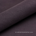 Microfiber Suede bahan hitam untuk set kotak perhiasan